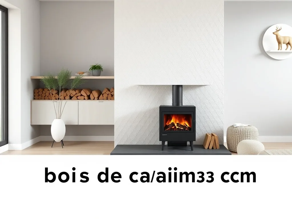 Bûches de bois de chauffage de 33 cm empilées contre un mur en pierre