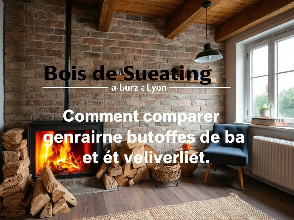 Bois de chauffage à Lyon : comment comparer vraiment les offres de bûches, granulés et livraison