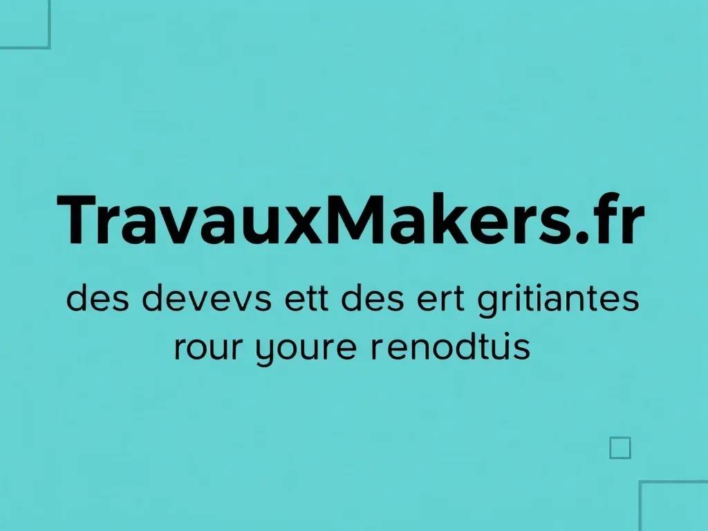 TravauxMakers.fr : des devis travaux gratuits et des artisans fiables pour votre rénovation