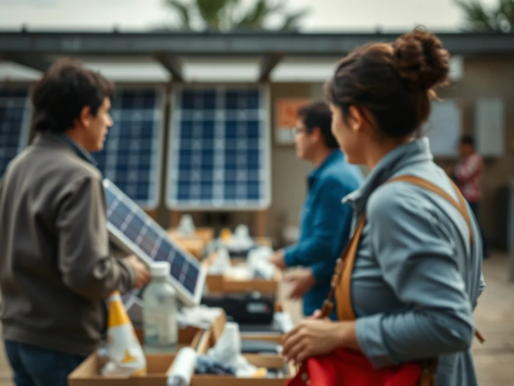 Gros plan sur la cellule d'un panneau solaire Francilienne 500W avec reflets bleutés, fixé sur un toit en ardoise.