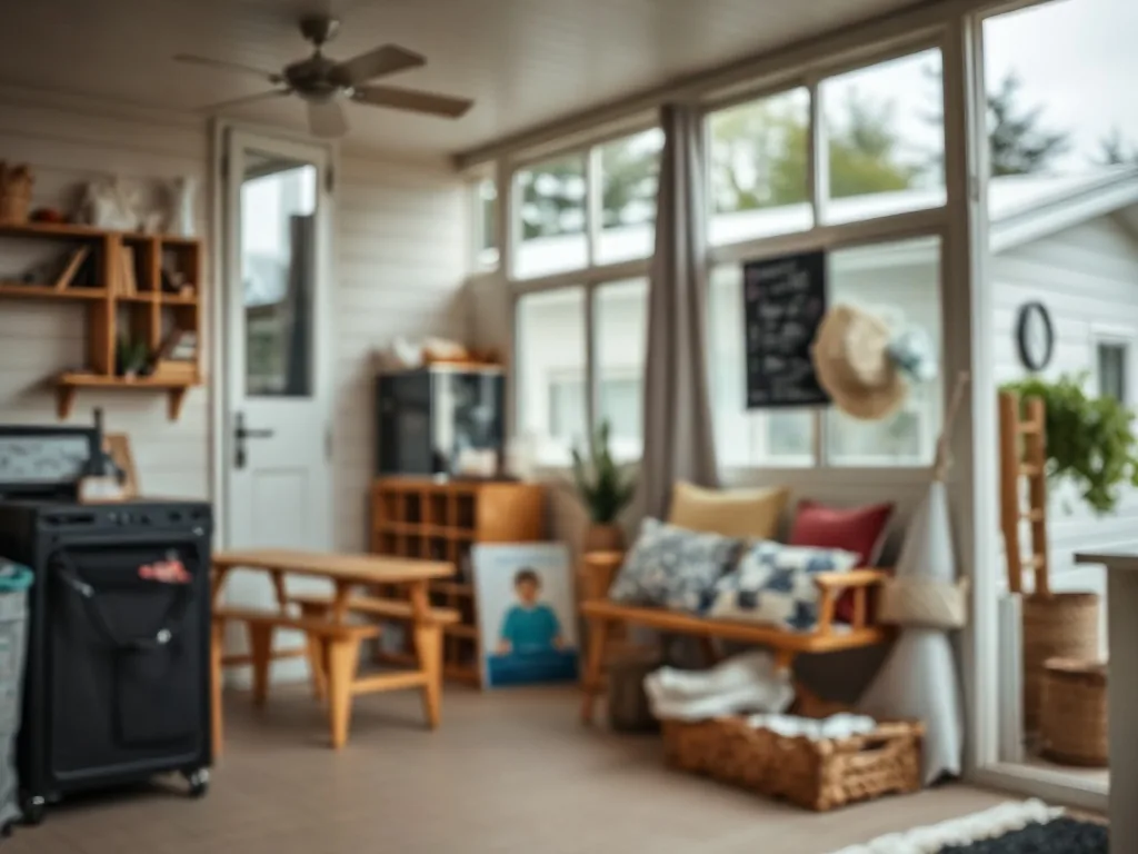Gros plan sur un robinet de purge en laiton de 15 mm installé sur une tuyauterie de mobil-home, avec un raccord coude et un flexible.